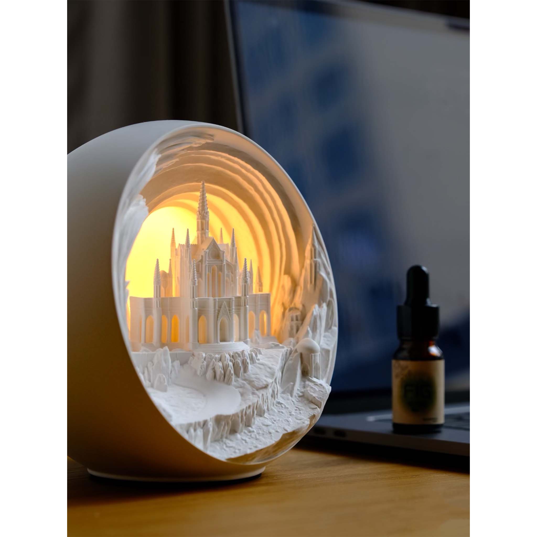 325 planet plaster touch aromatherapy lamp bedroom bedside atmosphere essential oil diffuser night light gift